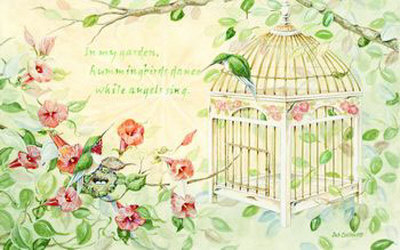 While Angels Sing by Deb Collins Pricing Limited Edition Print image