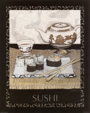 Sushi I by Sally Ray Cairns Pricing Limited Edition Print image