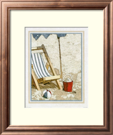 Beach Chair I by Sally Ray Cairns Pricing Limited Edition Print image