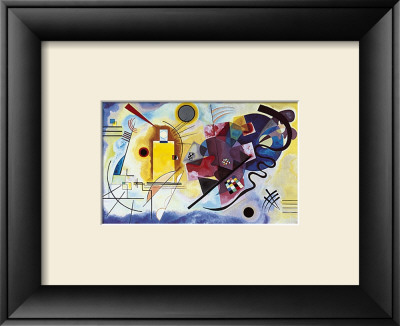 Jaune Rouge Bleu 1925 by Wassily Kandinsky Pricing Limited Edition Print image