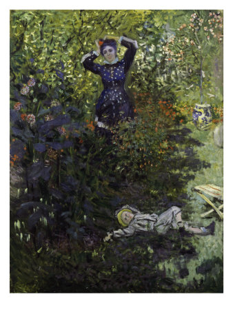 Camille Et Jean Monet Au Jardin by Claude Monet Pricing Limited Edition Print image