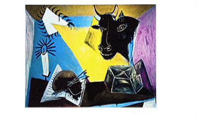 Still Life With Bull's Head by Pablo Picasso Pricing Limited Edition Print image