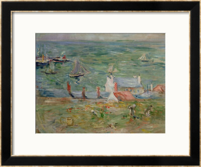The Port Of Gorey On Jersey, 1886 by Berthe Morisot Pricing Limited Edition Print image