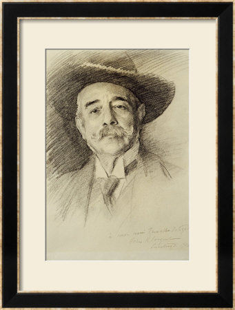 Portrait Of Ramacho Ortigao, 1903 by John Singer Sargent Pricing Limited Edition Print image