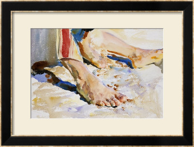Feet Of An Arab, Tiberias by John Singer Sargent Pricing Limited Edition Print image