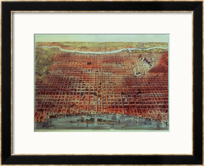 General View Of Philadelphia, 1875 by Currier & Ives Pricing Limited Edition Print image