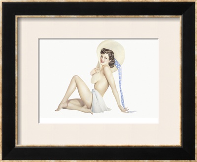 Varga Girl, September 1942 by Alberto Vargas Pricing Limited Edition Print image