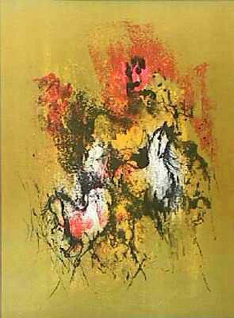Chevaux Sauvages I by Lebadang Pricing Limited Edition Print image