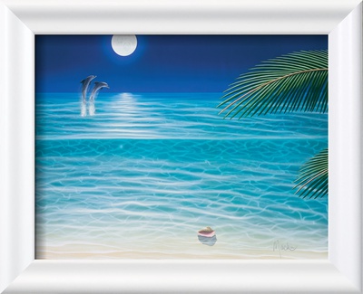 Moonlit Palms by Dan Mackin Pricing Limited Edition Print image
