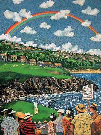 Kapalua - The Fifth Hole - Hawai by Guy Buffet Pricing Limited Edition Print image