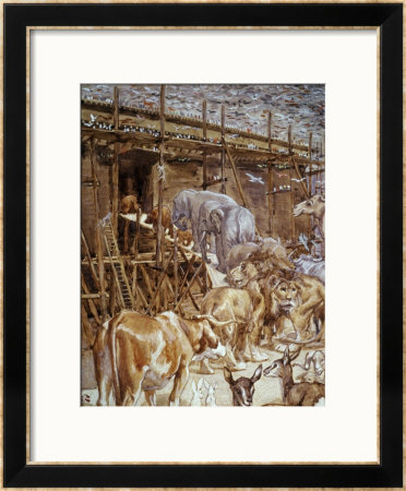 Animals Enter The Ark by James Tissot Pricing Limited Edition Print image