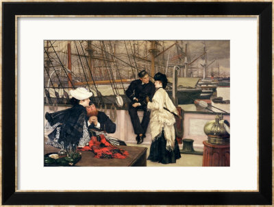 The Captain And The Mate, 1873 by James Tissot Pricing Limited Edition Print image