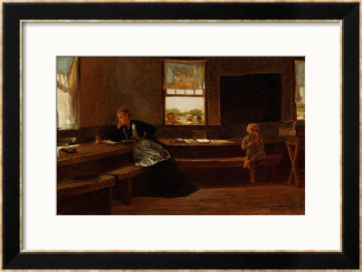 The Noon Recess, 1873 by Albert Bierstadt Pricing Limited Edition Print image