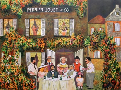 La Maison Perrier Jouët Et Cie by Guy Buffet Pricing Limited Edition Print image