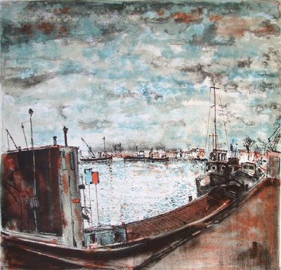 Les Peniches by Bernard Gantner Pricing Limited Edition Print image