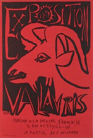 Af 1952 - Exposition Vallauris by Pablo Picasso Pricing Limited Edition Print image