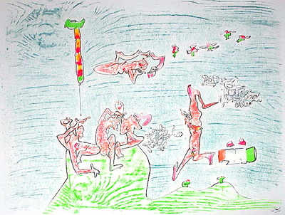 Ca Ira by Roberto Matta Pricing Limited Edition Print image