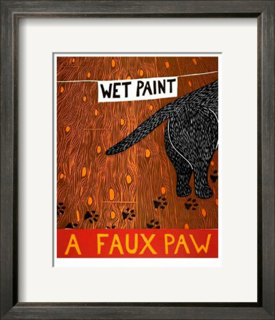 A Faux Paw by Stephen Huneck Pricing Limited Edition Print image