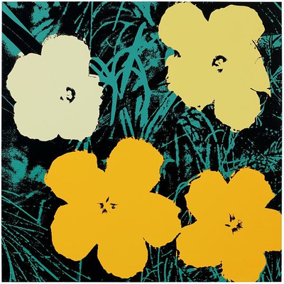 Blumen 72 Gelb by Andy Warhol Pricing Limited Edition Print image