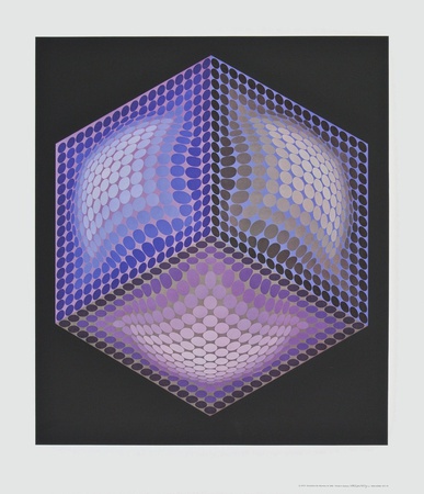 Xexa-Domb by Victor Vasarely Pricing Limited Edition Print image