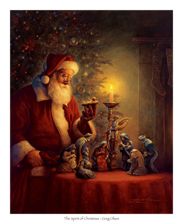 The Spirit Of Christmas by Greg Olsen Pricing Limited Edition Print image