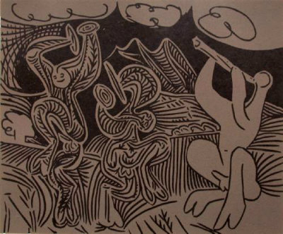 Lc - Danseurs Et Musicien by Pablo Picasso Pricing Limited Edition Print image