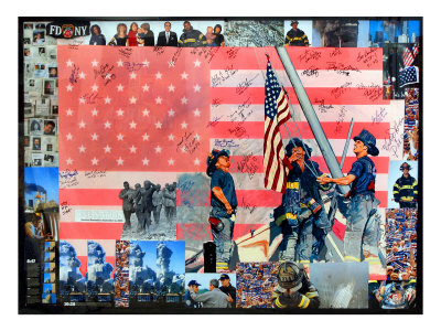 September 11 Ground Zero by Steve Kaufman Pricing Limited Edition Print image