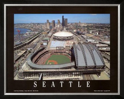 Safeco Field - Seattle, Washington by Mike Smith Pricing Limited Edition Print image