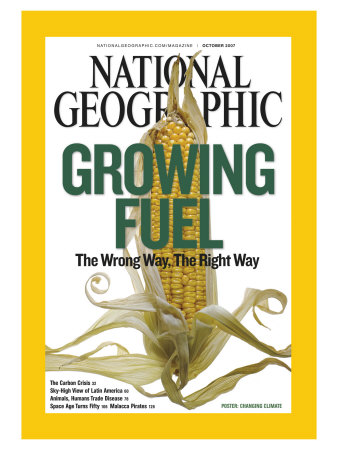 Cover Of The October, 2007 Issue Of National Geographic Magazine by Robert Clark Pricing Limited Edition Print image