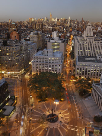 Foley Square In Manhattan by Robert Clark Pricing Limited Edition Print image