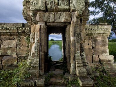 West Mebon Temple On An Artificial Island In The West Baray by Robert Clark Pricing Limited Edition Print image