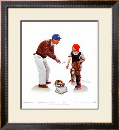 Big Decision by Norman Rockwell Pricing Limited Edition Print image