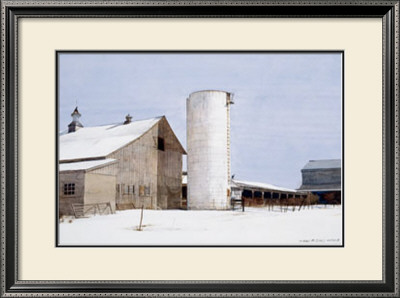 Winter Barn by Dean Mitchell Pricing Limited Edition Print image