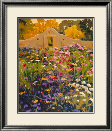 Adobe Compound Garden by William Hook Pricing Limited Edition Print image