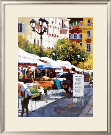 Cours Saleya by Barbara Mccann Pricing Limited Edition Print image