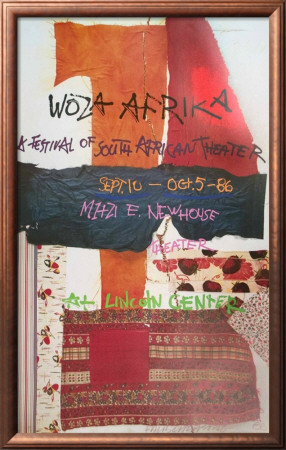 Woza Africa by Robert Rauschenberg Pricing Limited Edition Print image