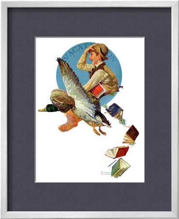 Summer Vacation, 1934, June 30,1934 by Norman Rockwell Pricing Limited Edition Print image