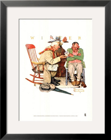 Endless Debate by Norman Rockwell Pricing Limited Edition Print image