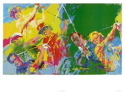 Golf Champions by Leroy Neiman Pricing Limited Edition Print image