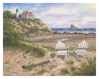 Seaside Solitude by Robert Wee Pricing Limited Edition Print image