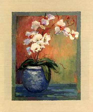 Orchids I by Dawna Barton Pricing Limited Edition Print image