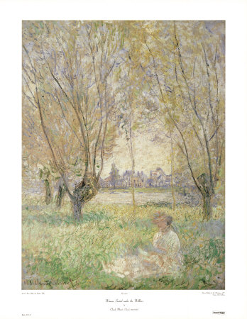 Woman Seated Under The Willows by Claude Monet Pricing Limited Edition Print image