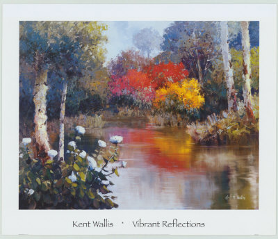 Vibrant Reflections by Kent Wallis Pricing Limited Edition Print image