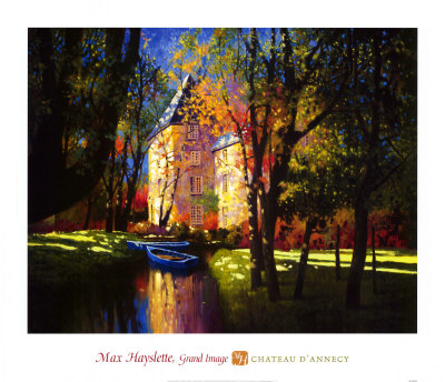 Chateau D'annecy by Max Hayslette Pricing Limited Edition Print image
