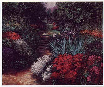 Garden Steps by Van Martin Pricing Limited Edition Print image