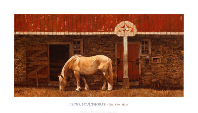 The New Mare by Peter Sculthorpe Pricing Limited Edition Print image