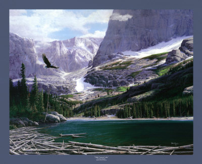 High Country Lake by Michael Bargelski Pricing Limited Edition Print image