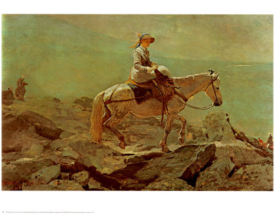 Bridle Path White Mountains by Winslow Homer Pricing Limited Edition Print image