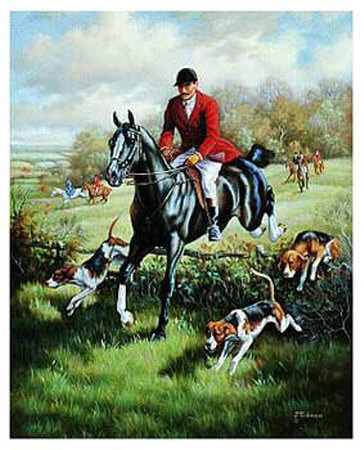 Gentleman's Hunt by Judy Gibson Pricing Limited Edition Print image