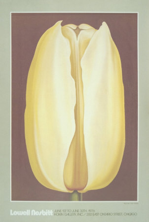 Yellow Tulip by Lowell Nesbitt Pricing Limited Edition Print image